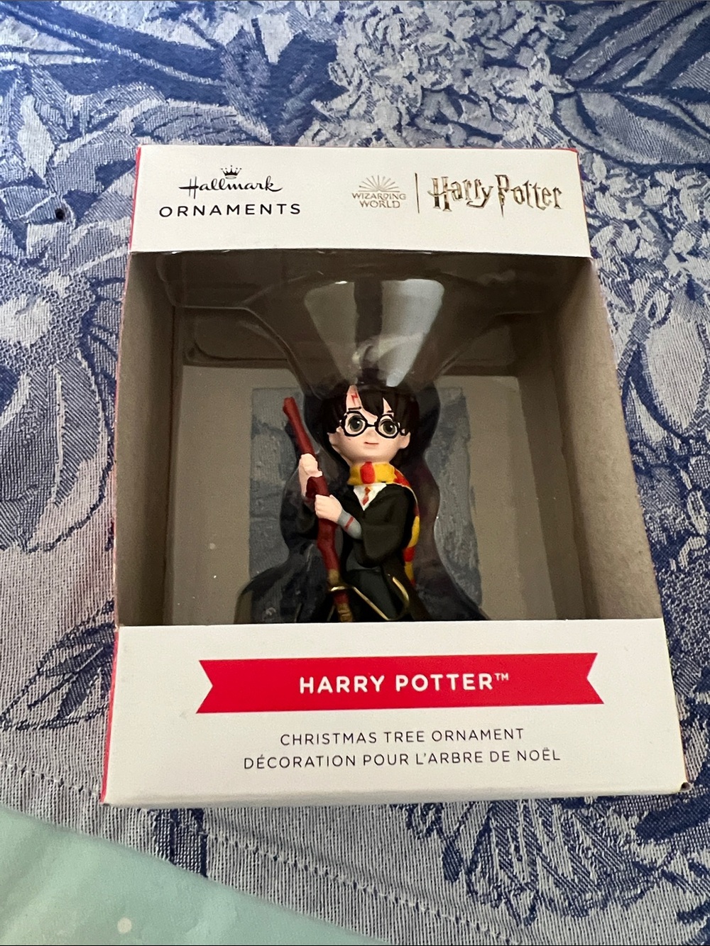 Hallmark Harry Potter Ornament in Red, Gold, Black